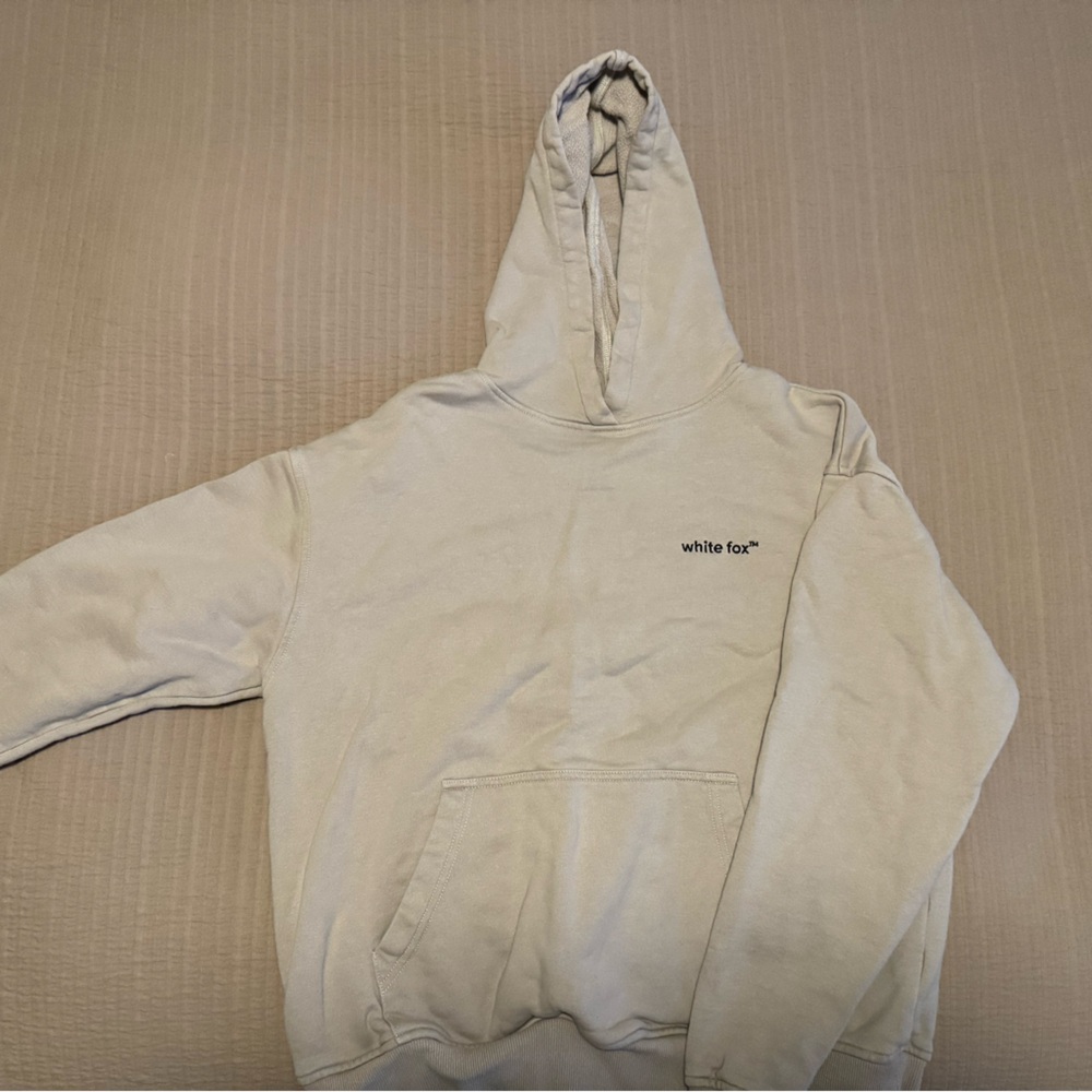 White Fox Boutique Cream Hoodie